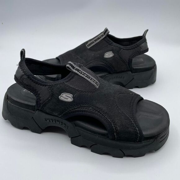 Skechers Women's Black Sandals - Picture 1 of 5
